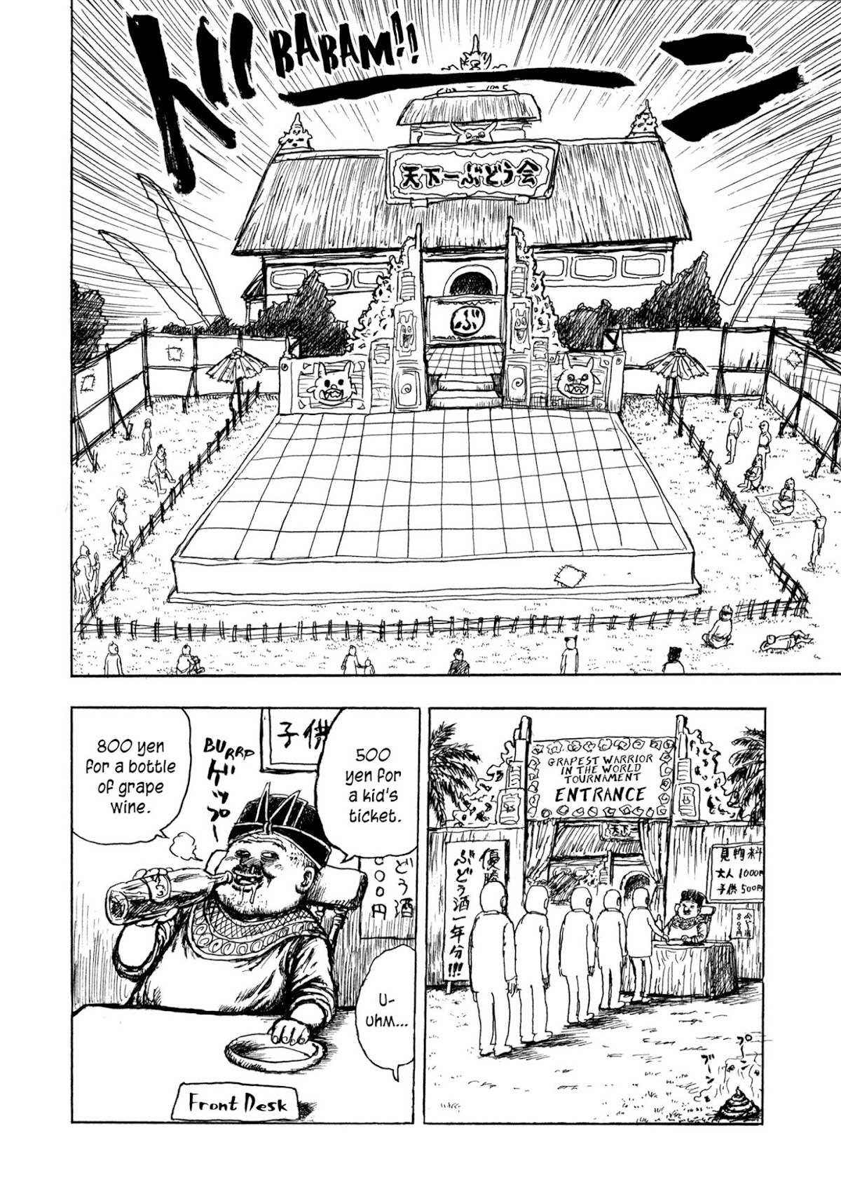 Manyuuki - Babaa to Awarenage Bokutachi Chapter 8 page 4 - Chapter 8: The Grapest Warrior in the World Tournament