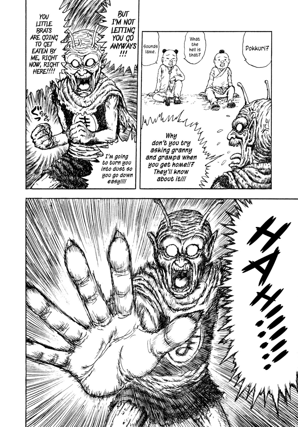 Manyuuki - Babaa to Awarenage Bokutachi Chapter 9 page 10 - Chapter 9: The Resurrection of the Great Demon King Pokkuri!!