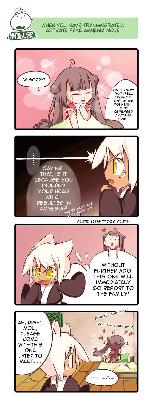 Mao Zhi Ming Chapter 1 page 6 - Chapter 1 : Young Cat Moli's Terrible Transmigration