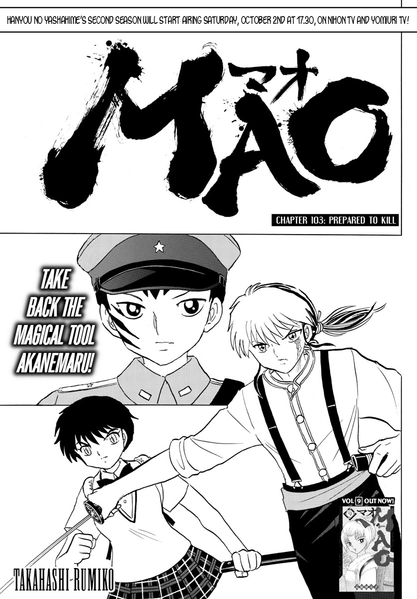 Mao Chapter 103 page 1 - Chapter 103: Prepared to Kill