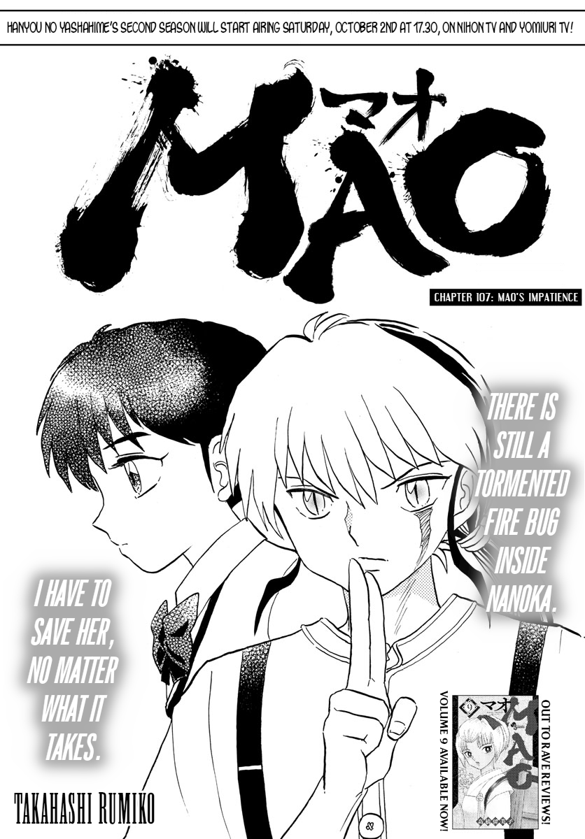 Mao Chapter 107 page 1 - Chapter 107: Mao's Impatience