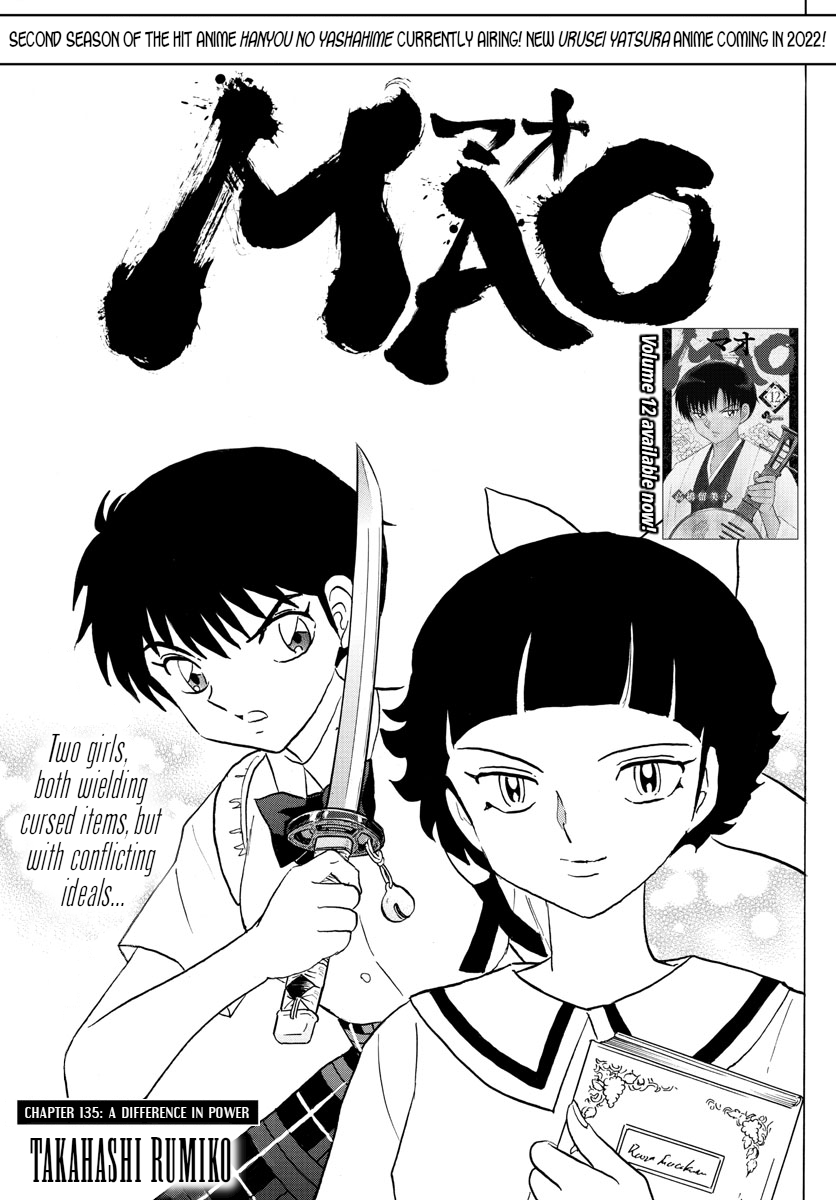 Mao Chapter 135 page 1 - Chapter 135: A Difference in Power