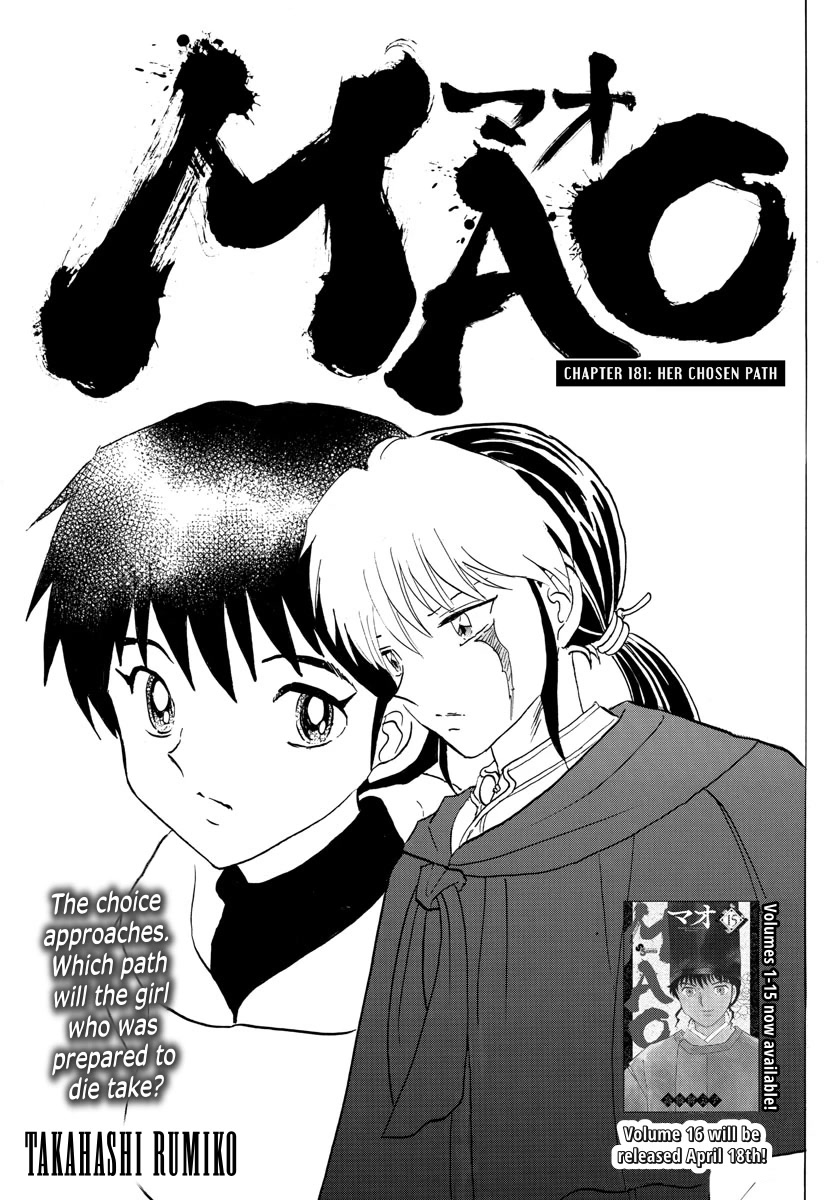 Mao Chapter 181 page 1 - Chapter 181: Her Chosen Path