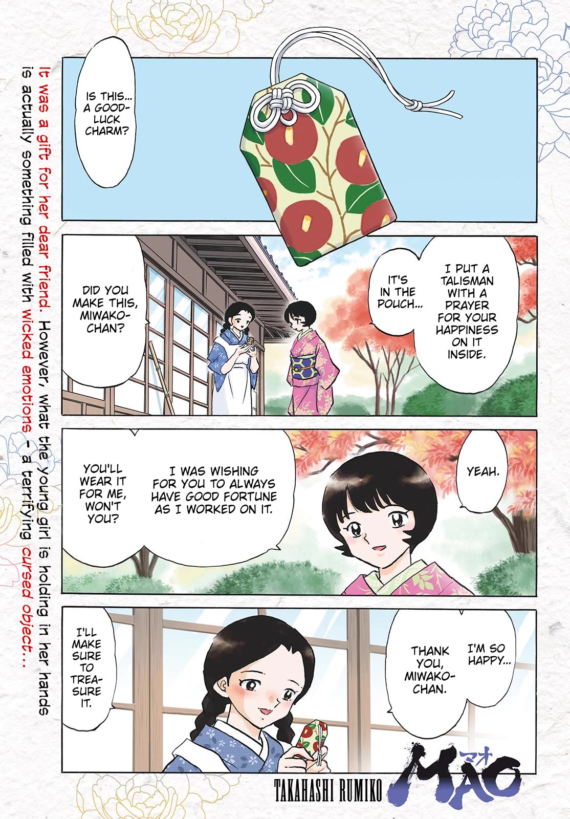 Mao Chapter 200 page 1 - Chapter 200: The Resolve to Curse