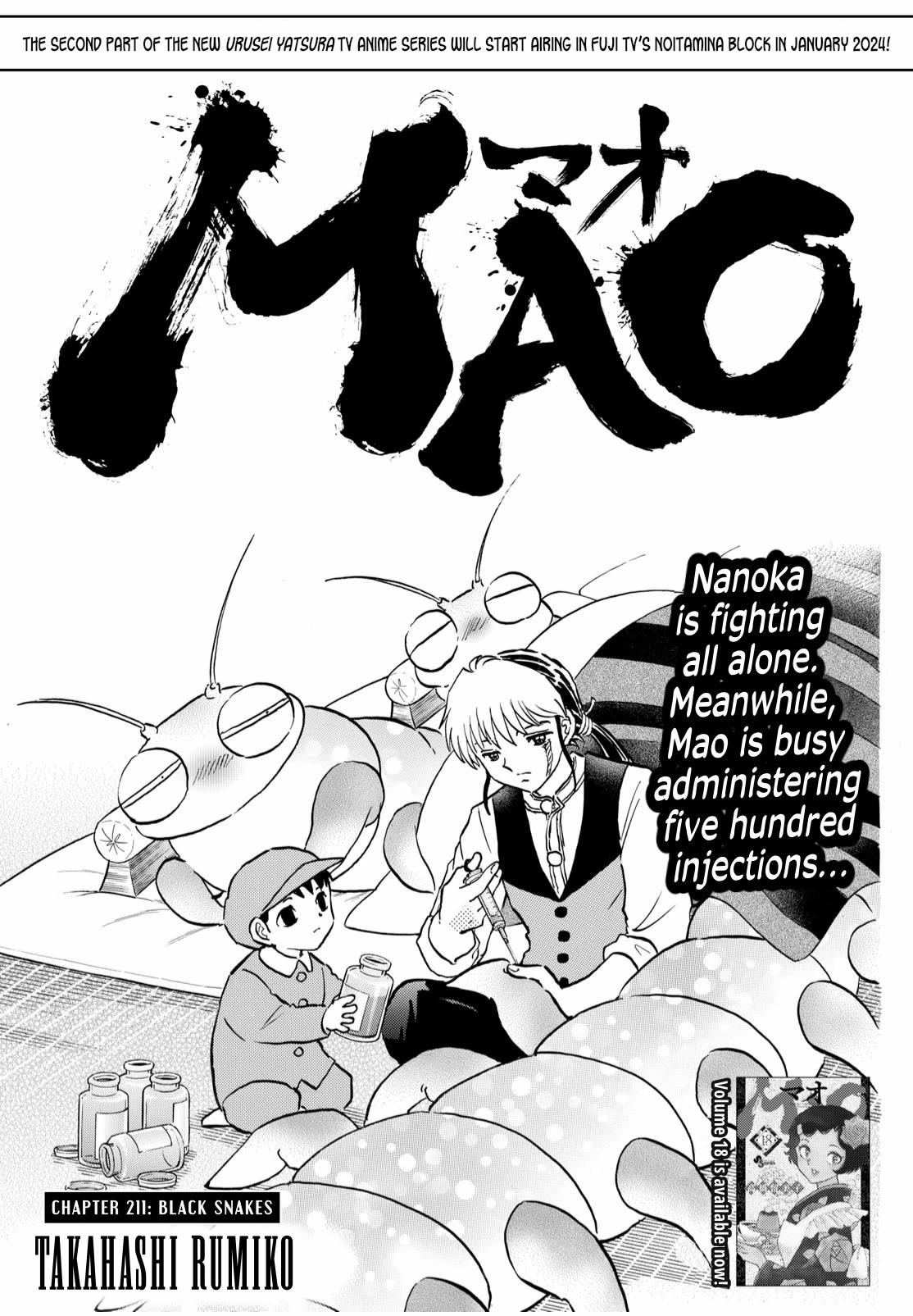 Mao Chapter 211 page 1 - Chapter 211: Black Snakes