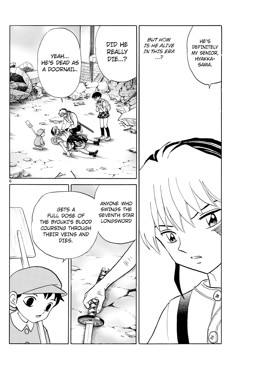 Mao Chapter 25 page 6 - Chapter 25: The Senior Disciple, Hyakka