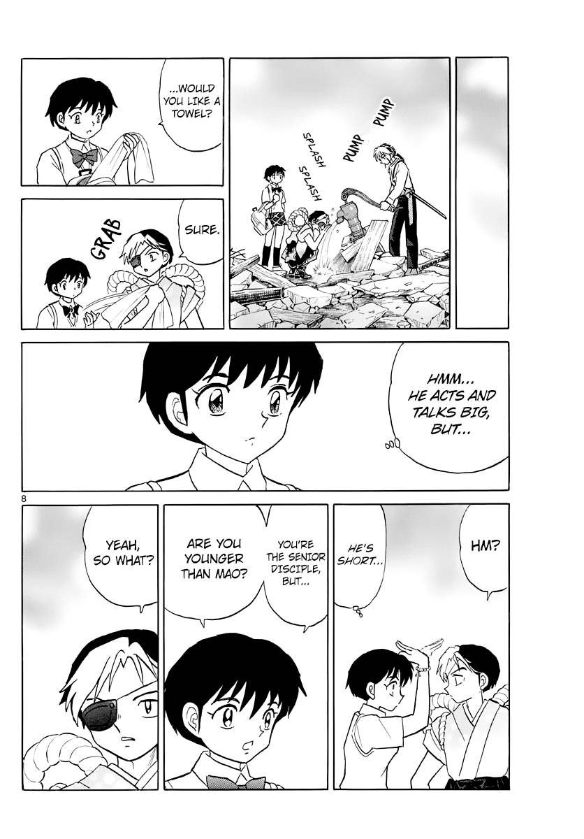Mao Chapter 25 page 8 - Chapter 25: The Senior Disciple, Hyakka