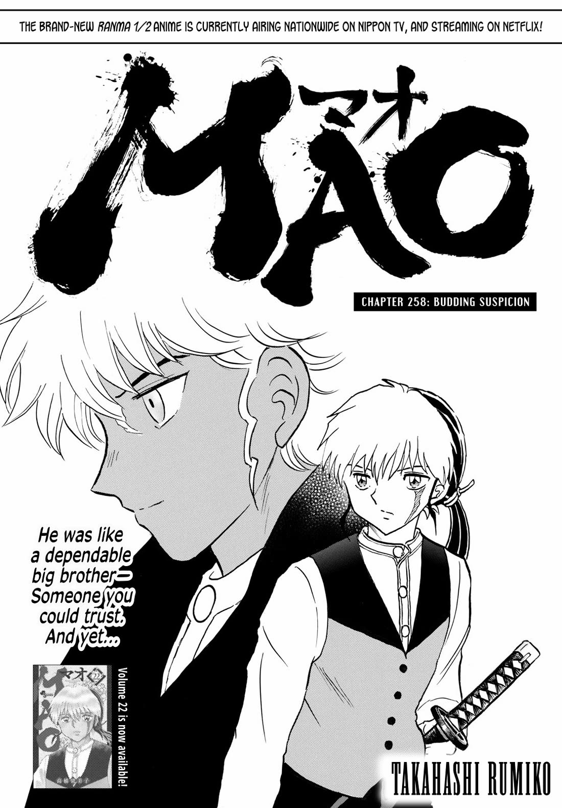 Mao Chapter 258 page 1 - Chapter 258: Budding Suspicion