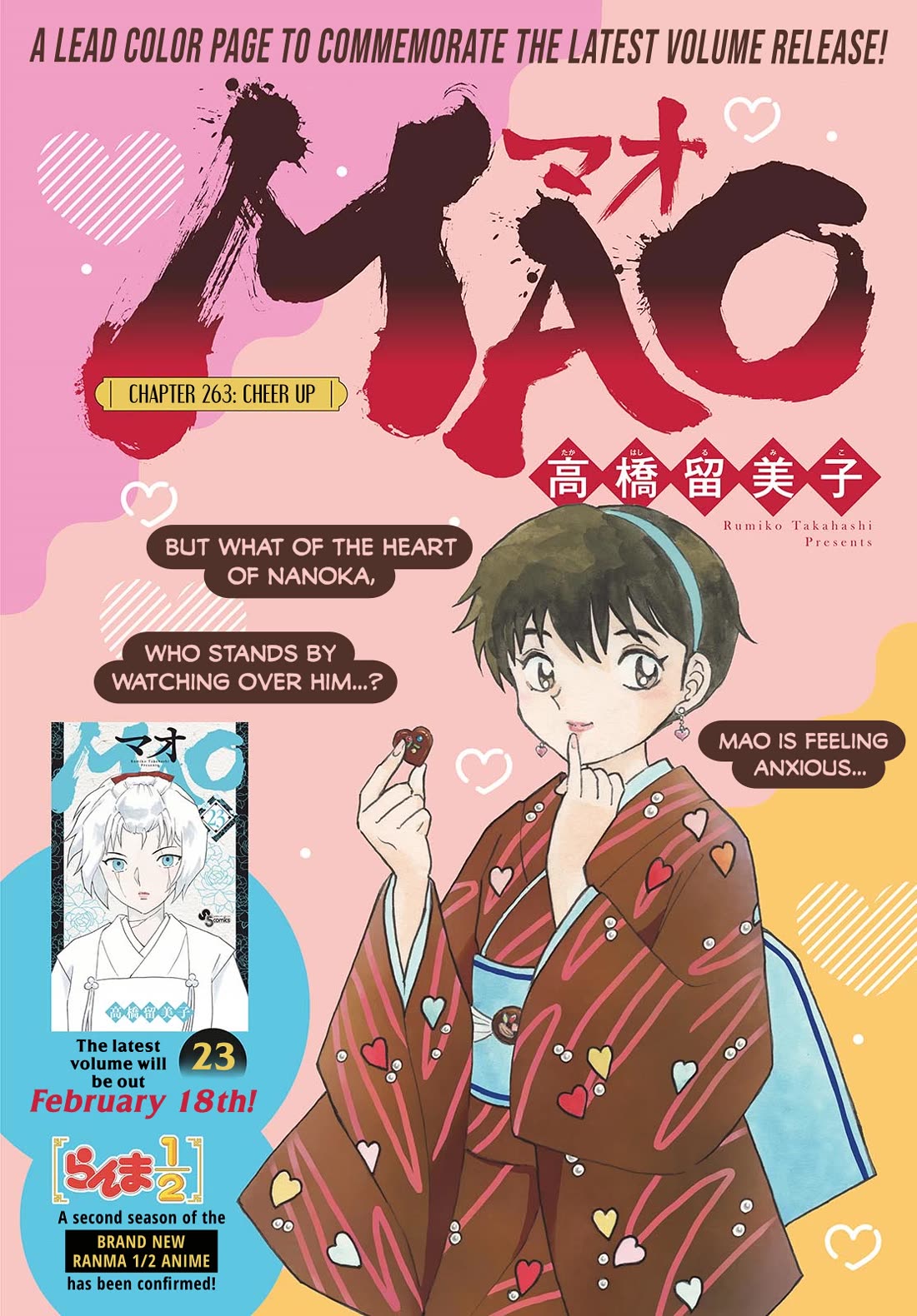 Mao Chapter 263 page 1 - Chapter 263: Cheer Up