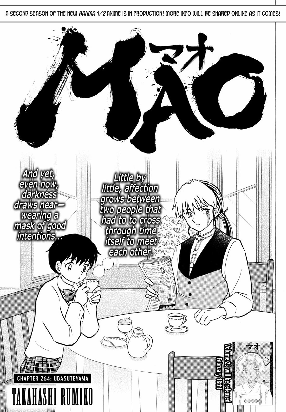 Mao Chapter 264 page 1 - Chapter 264: Ubasuteyama