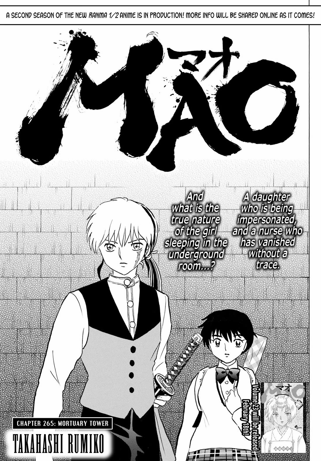 Mao Chapter 265 page 1 - Chapter 265: Mortuary Tower