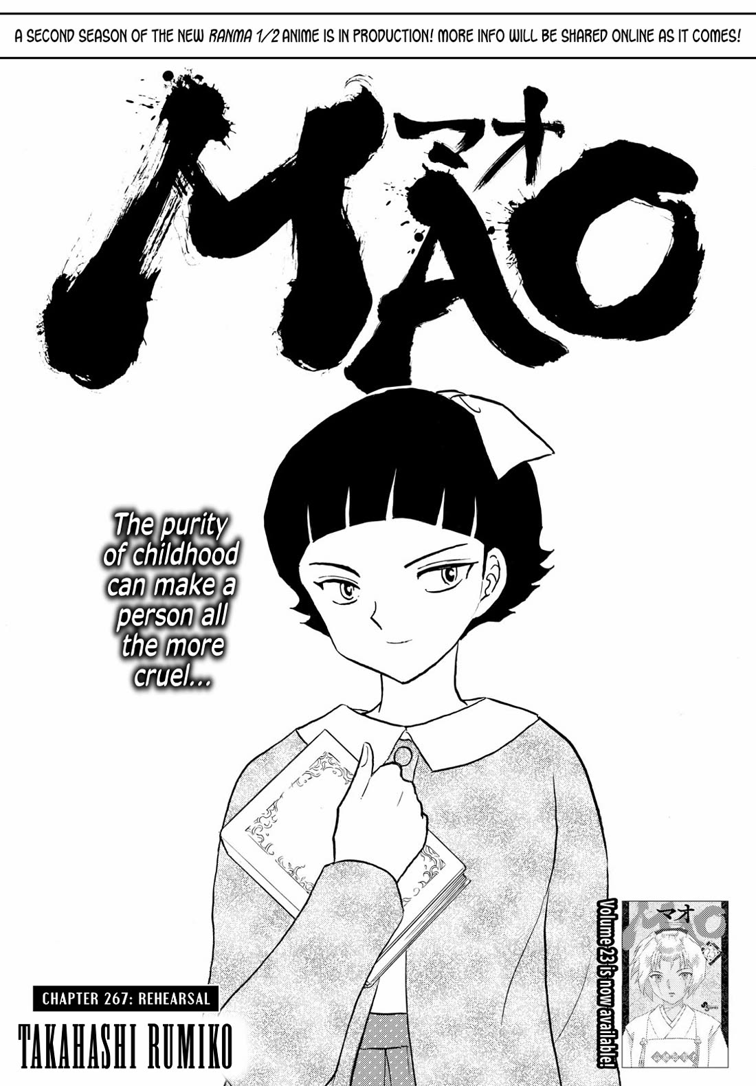 Mao Chapter 267 page 1 - Chapter 267: Rehearsal