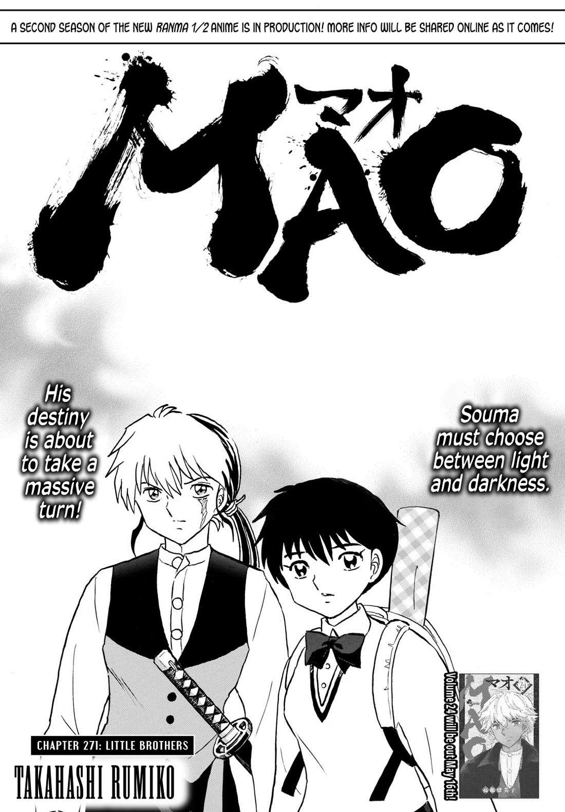 Mao Chapter 271 page 1 - Chapter 271: Little Brothers