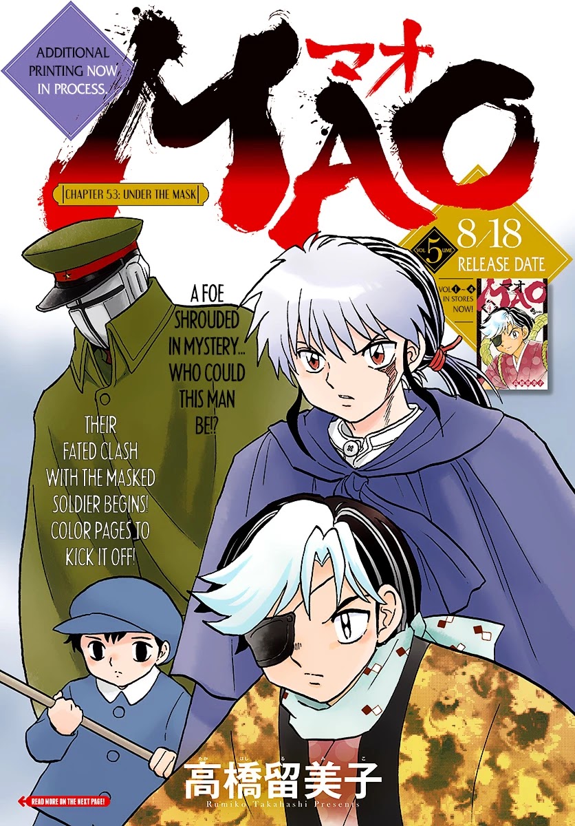 Mao Chapter 53 page 1 - Chapter 53: Under the Mask
