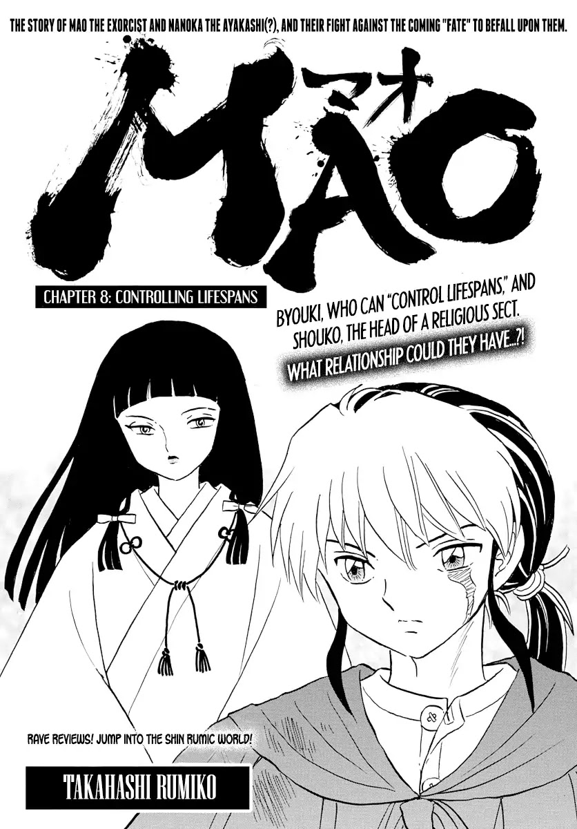 Mao Chapter 8 page 1 - Chapter 8: Controlling Lifespans