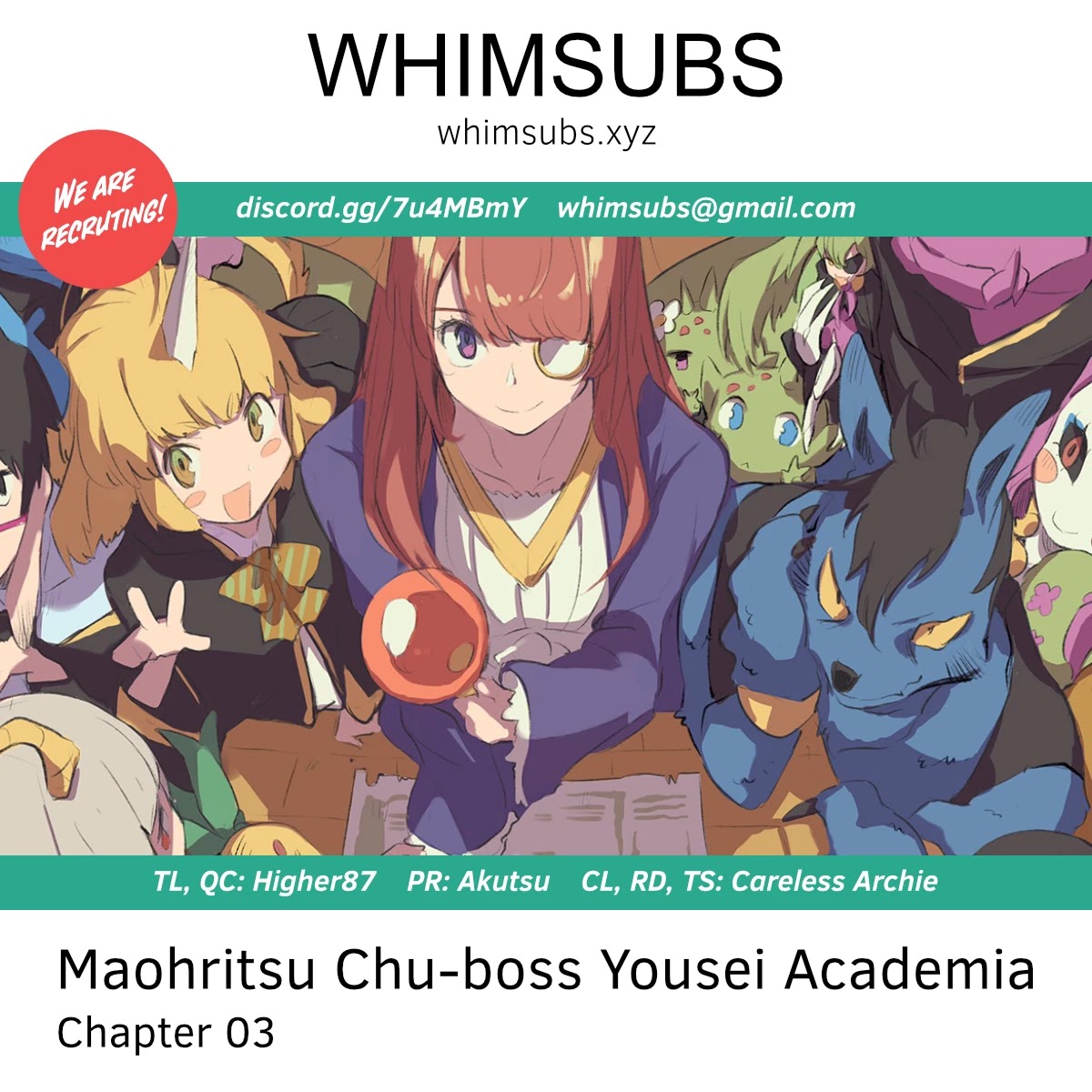Maohritsu Chu-boss Yousei Academia Chapter 3 page 1 - Chapter 3