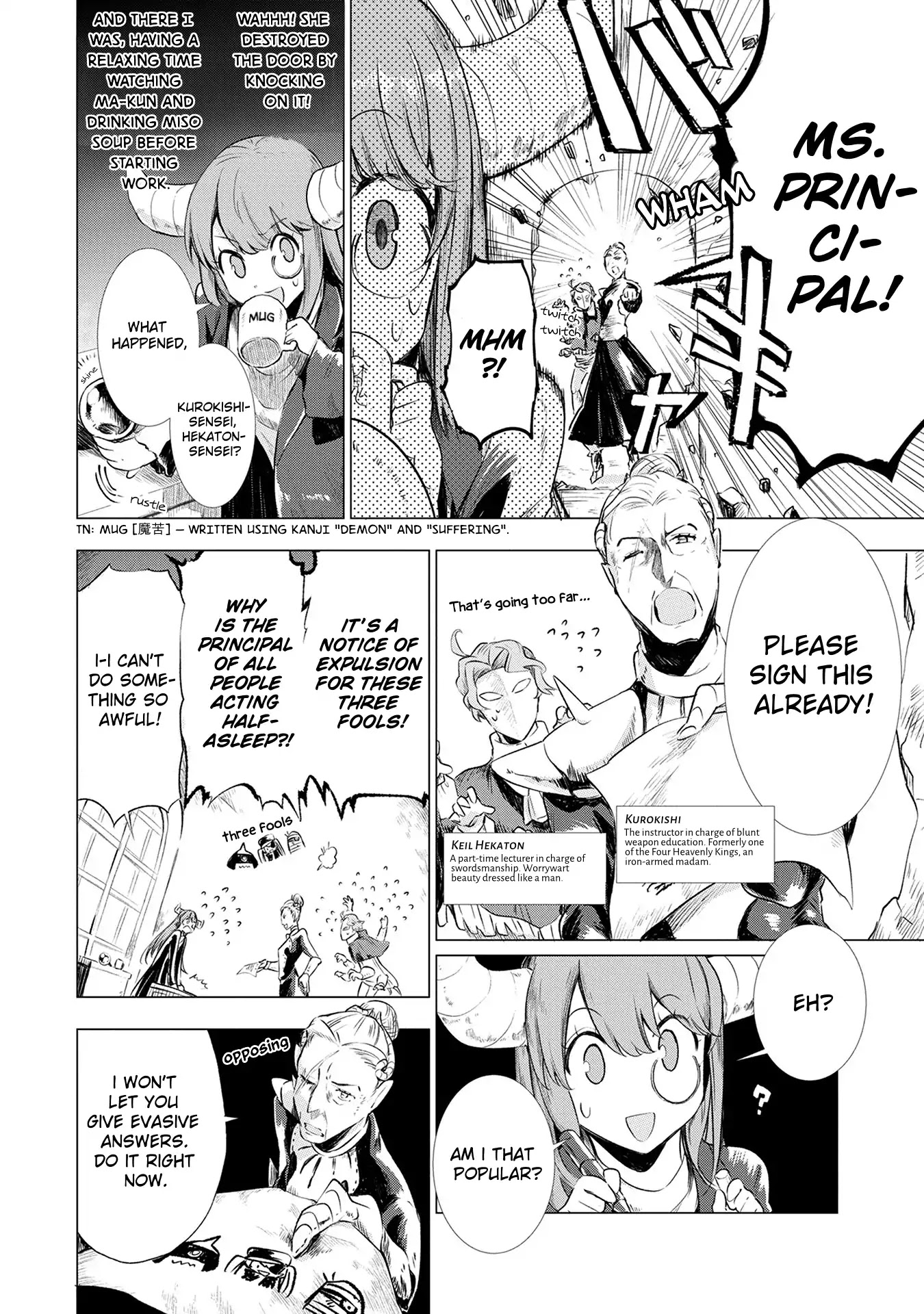 Maohritsu Chu-boss Yousei Academia Chapter 4 page 7 - Chapter 4