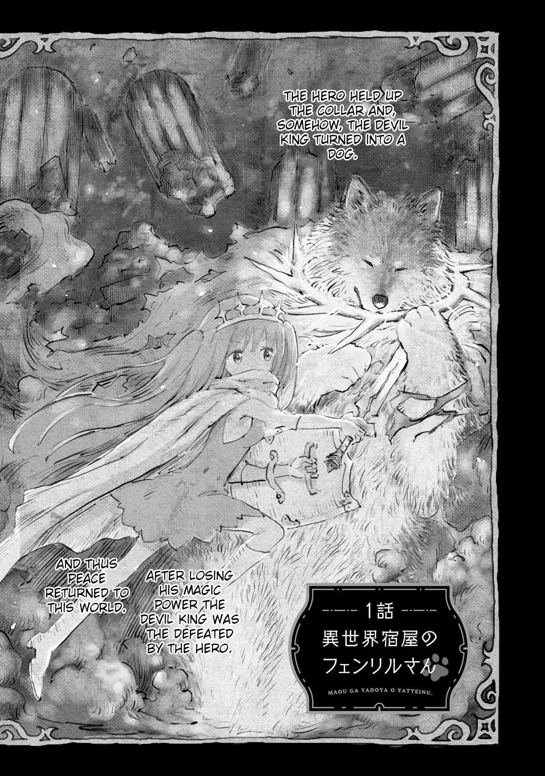Maou ga Yadoya wo yatte Inu. Chapter 1 page 2 - Chapter 1