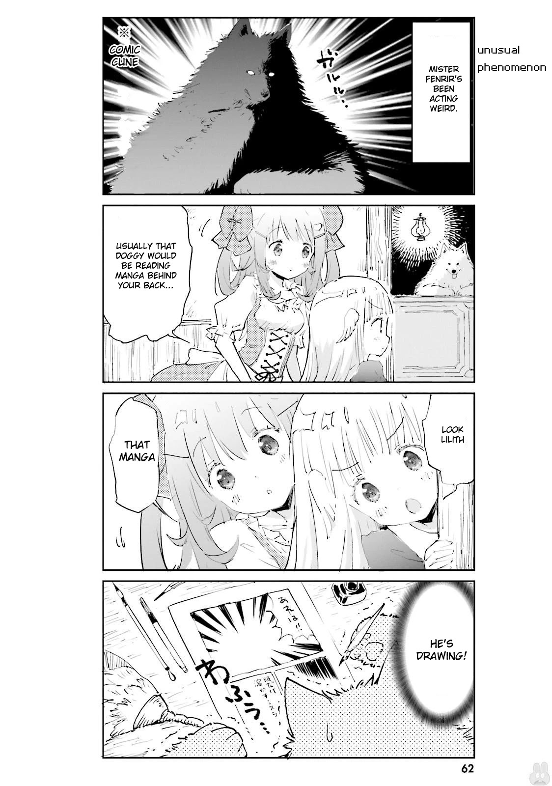 Maou ga Yadoya wo yatte Inu. Chapter 5 page 2 - Chapter 5: Mister fenrir and thin books