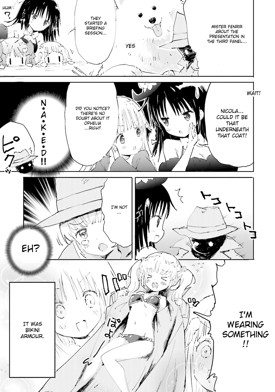 Maou ga Yadoya wo yatte Inu. Chapter 5 page 5 - Chapter 5: Mister fenrir and thin books