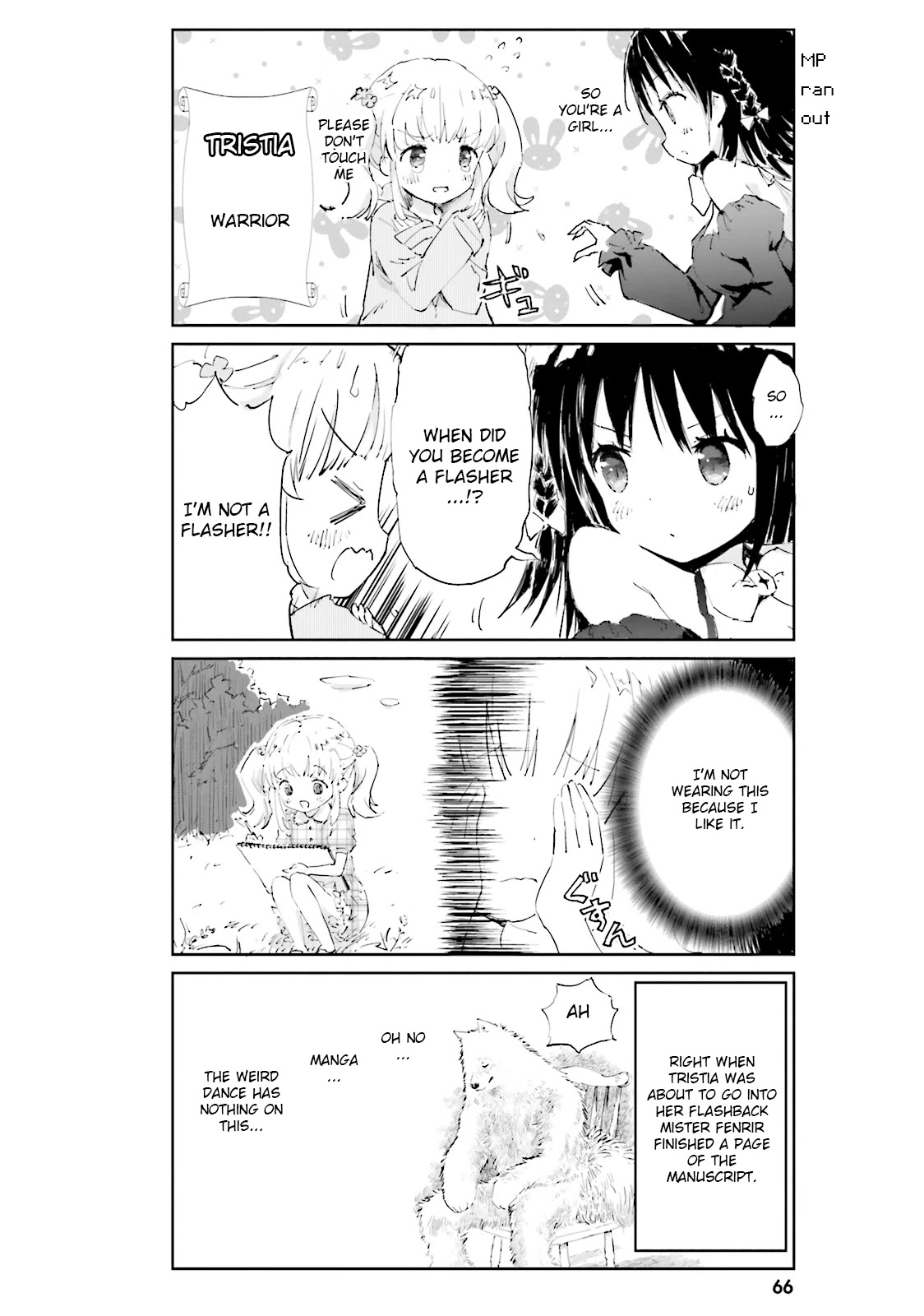 Maou ga Yadoya wo yatte Inu. Chapter 5 page 6 - Chapter 5: Mister fenrir and thin books