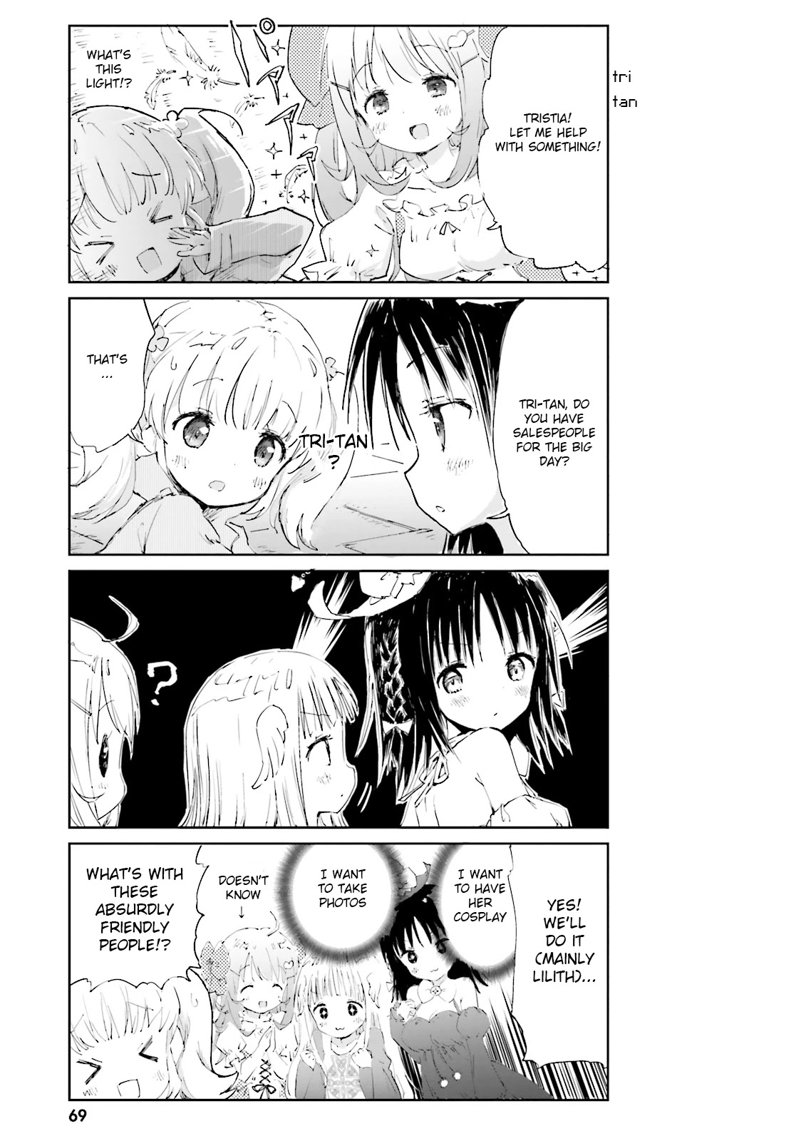 Maou ga Yadoya wo yatte Inu. Chapter 5 page 9 - Chapter 5: Mister fenrir and thin books