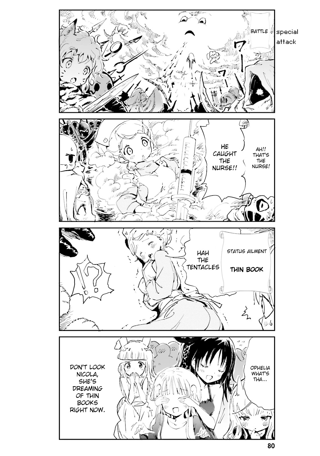Maou ga Yadoya wo yatte Inu. Chapter 6 page 8 - Chapter 6: Mister fenrir and selling thin books