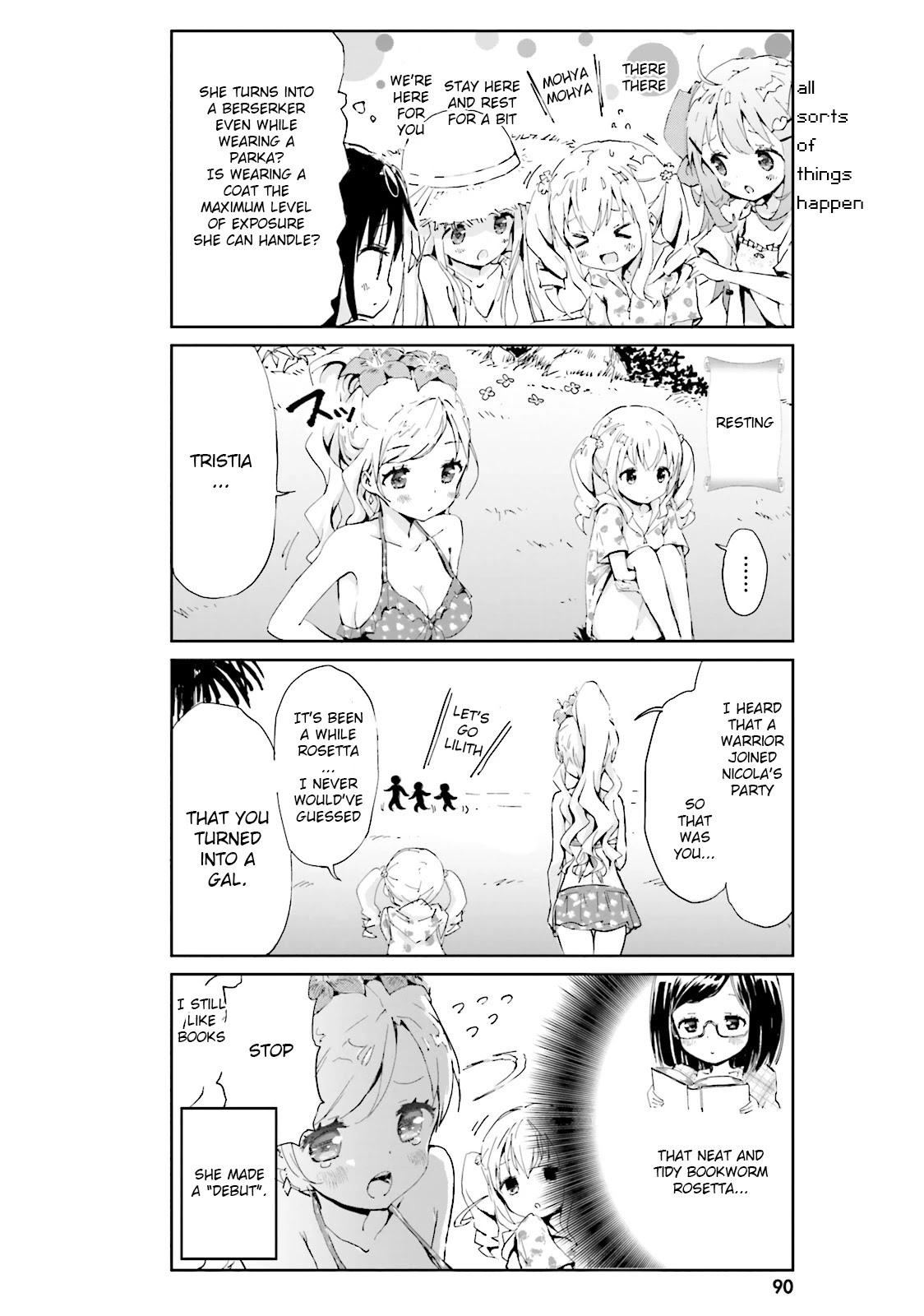 Maou ga Yadoya wo yatte Inu. Chapter 7 page 4 - Chapter 7: Mister fenrir visits lake sura