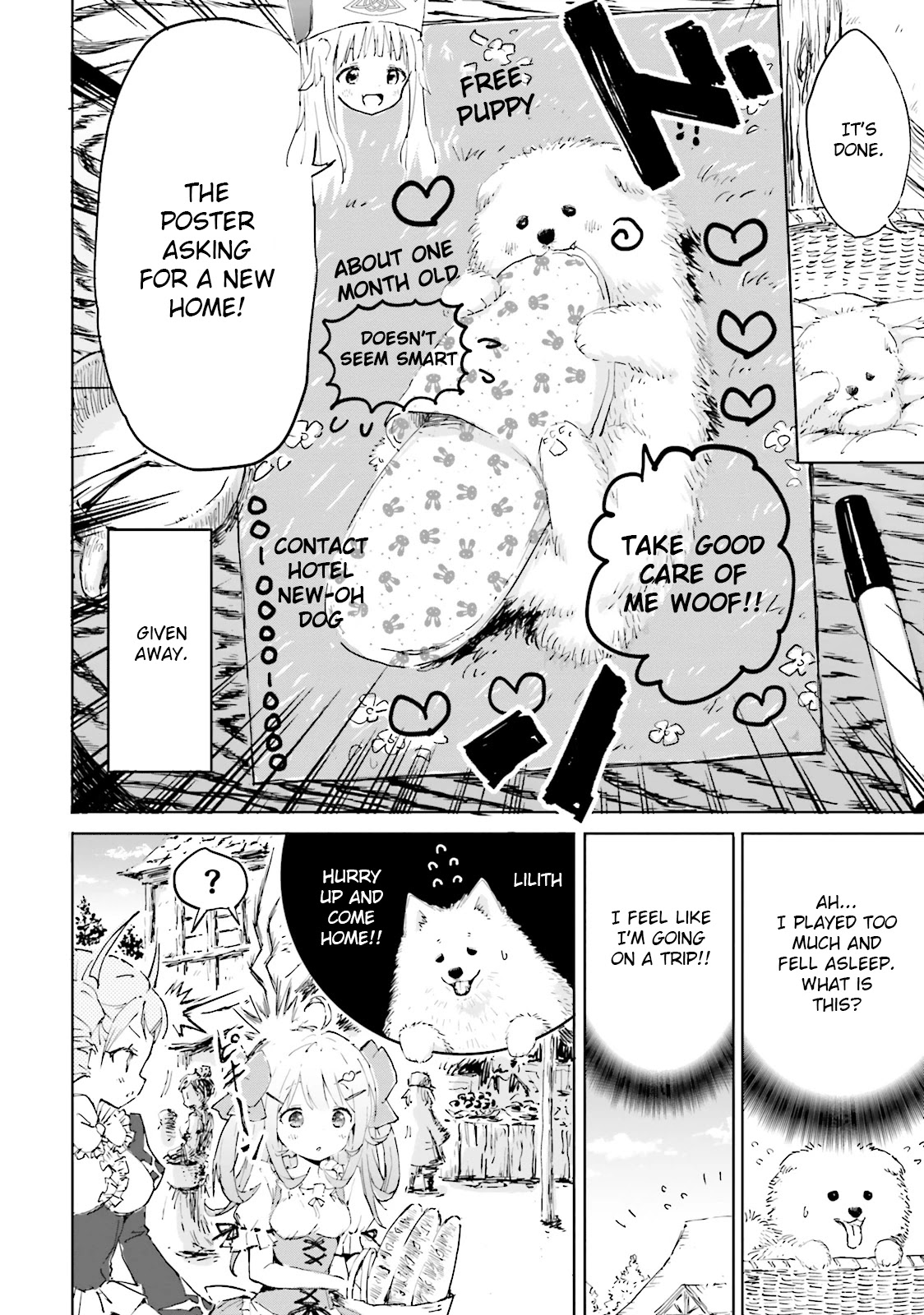 Maou ga Yadoya wo yatte Inu. Chapter 9 page 10 - Chapter 9: Mister fenrir became tiny!