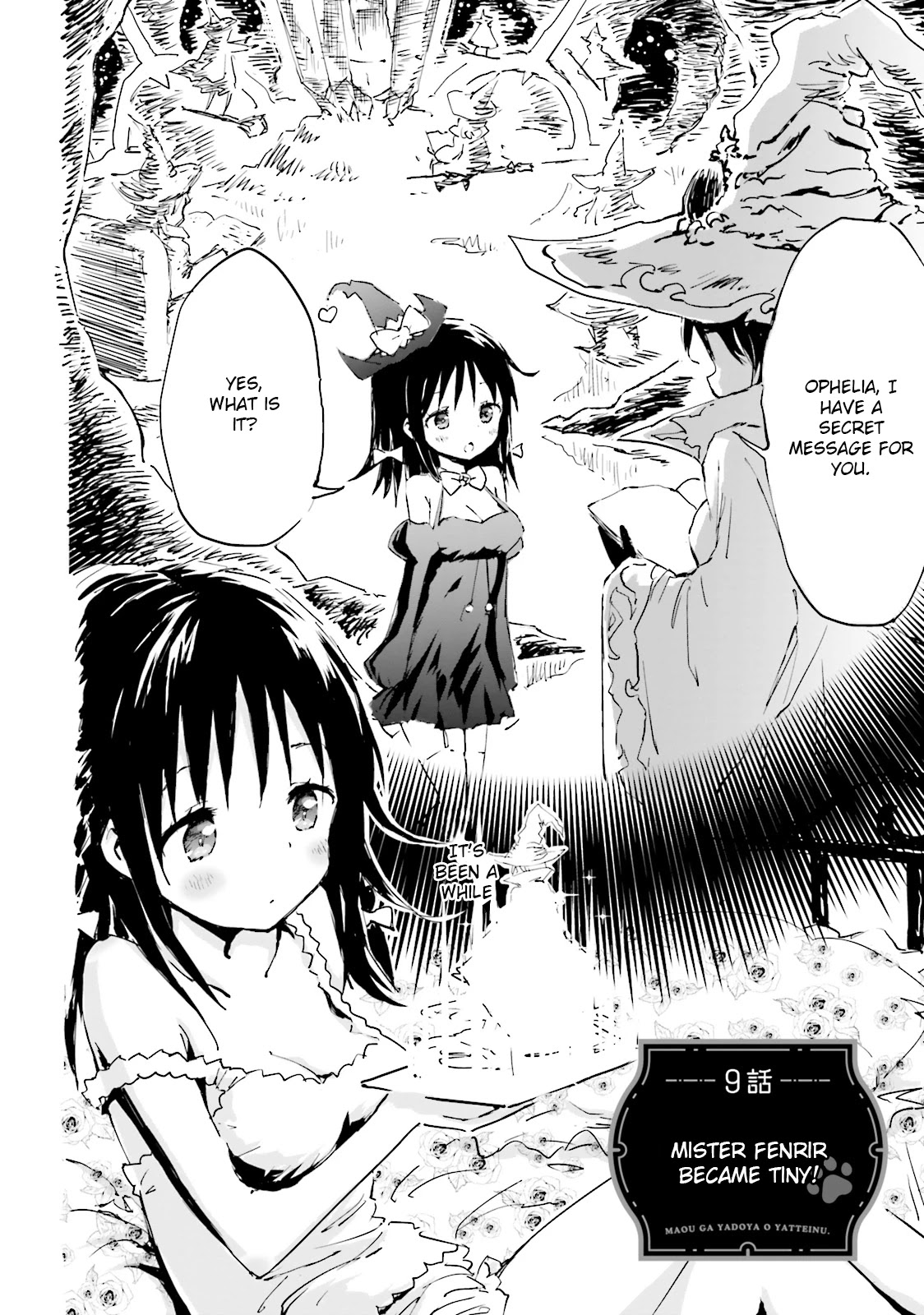 Maou ga Yadoya wo yatte Inu. Chapter 9 page 2 - Chapter 9: Mister fenrir became tiny!