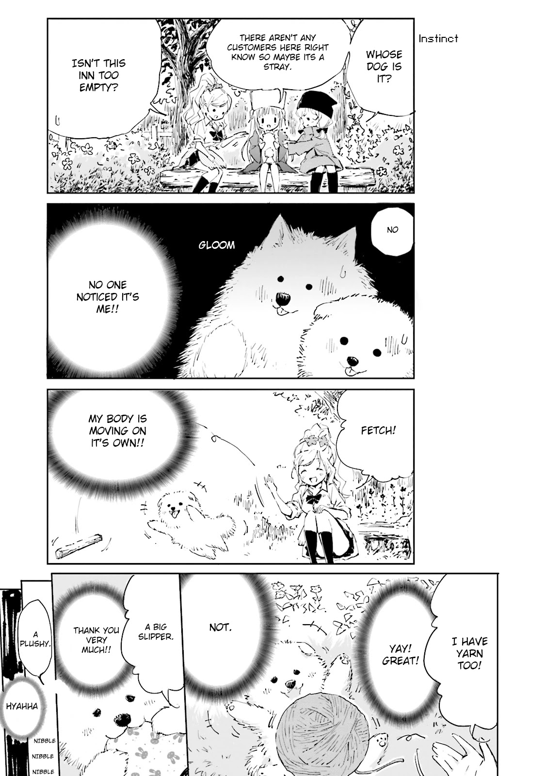 Maou ga Yadoya wo yatte Inu. Chapter 9 page 9 - Chapter 9: Mister fenrir became tiny!
