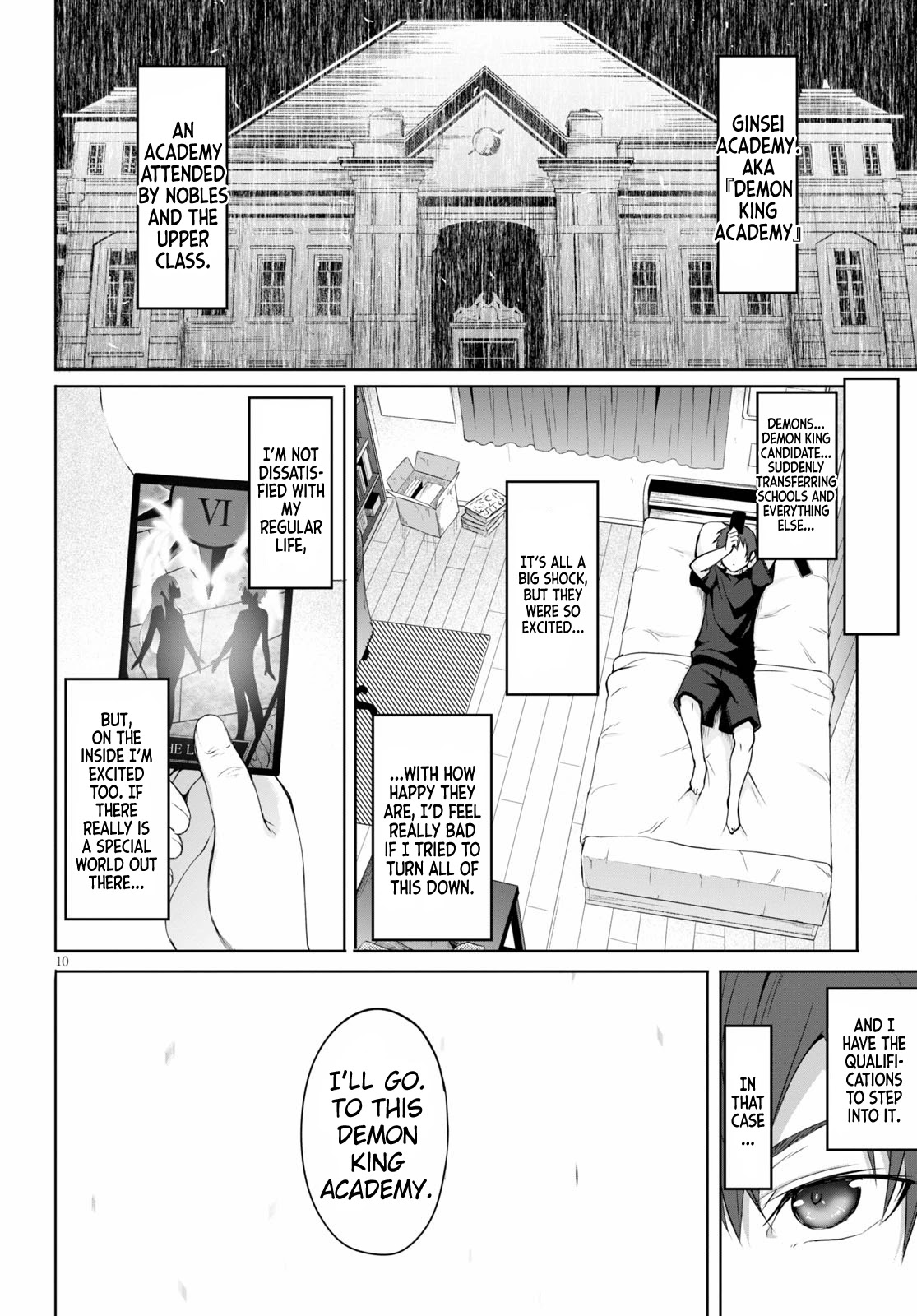 Maou Gakuen no Hangyakusha Chapter 1 page 14 - Chapter 1