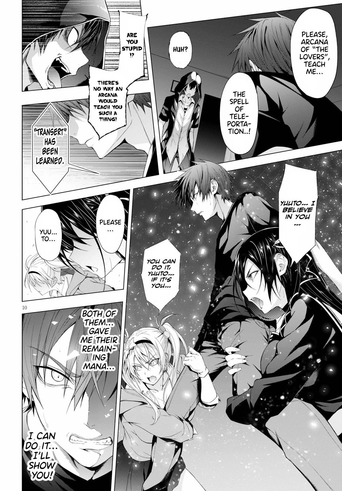Maou Gakuen no Hangyakusha Chapter 11 page 10 - Chapter 11: Fucking Sl●t