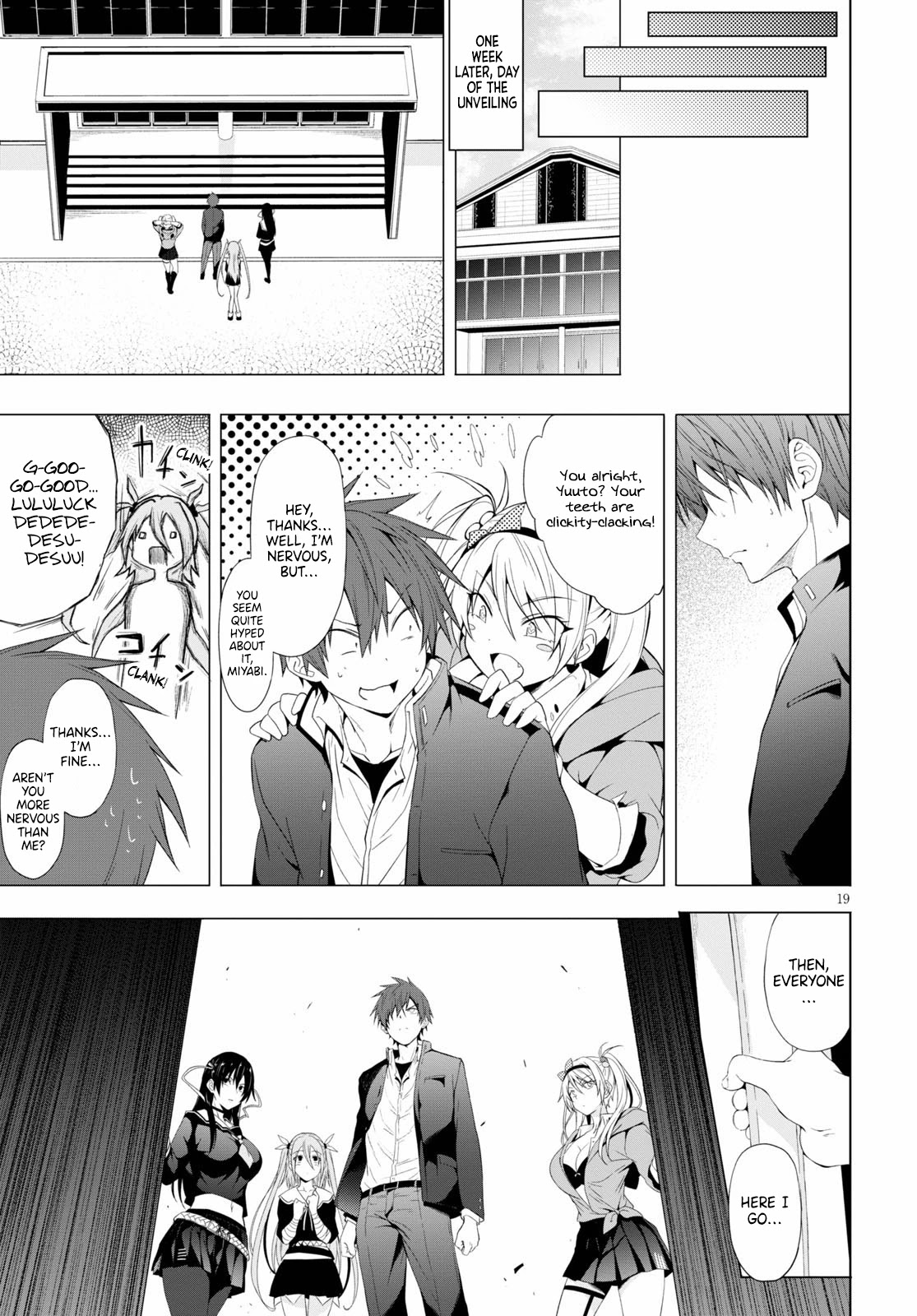 Maou Gakuen no Hangyakusha Chapter 11 page 19 - Chapter 11: Fucking Sl●t