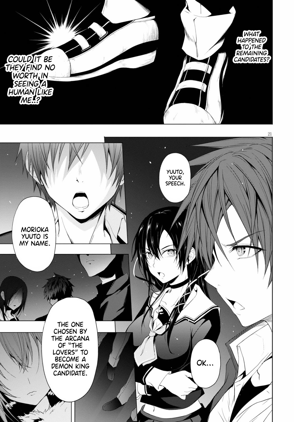 Maou Gakuen no Hangyakusha Chapter 11 page 21 - Chapter 11: Fucking Sl●t