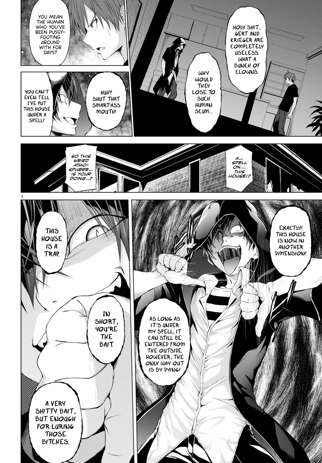 Maou Gakuen no Hangyakusha Chapter 11 page 4 - Chapter 11: Fucking Sl●t