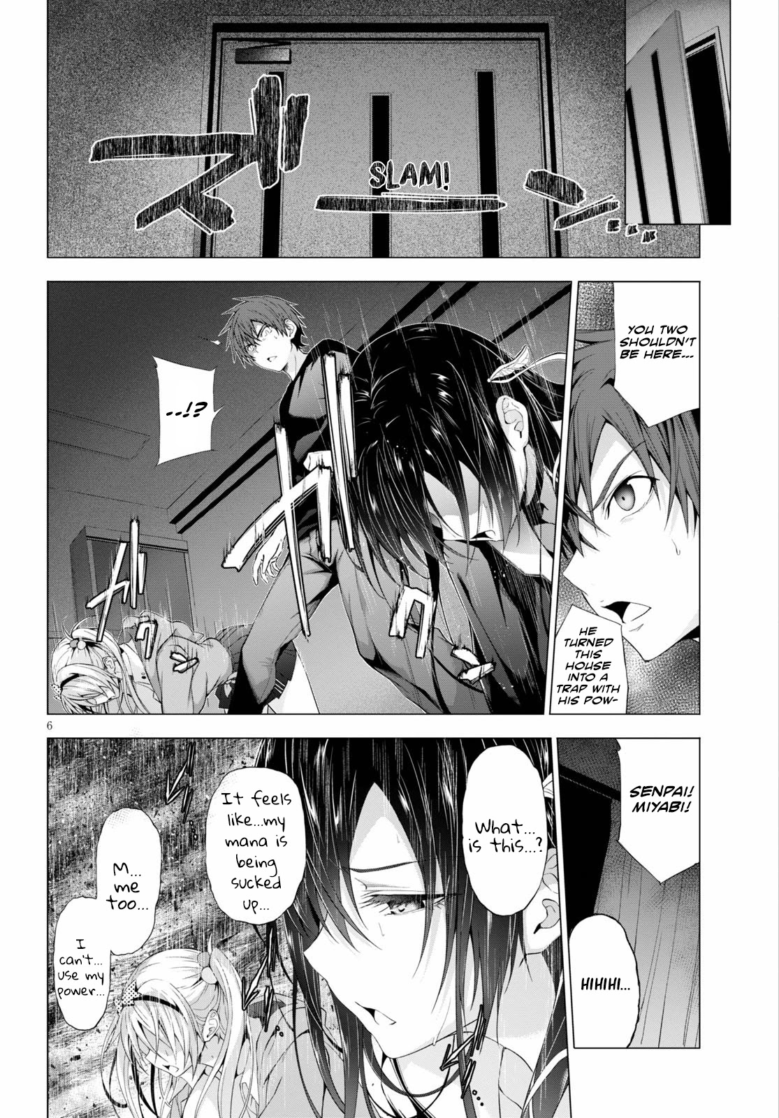 Maou Gakuen no Hangyakusha Chapter 11 page 6 - Chapter 11: Fucking Sl●t