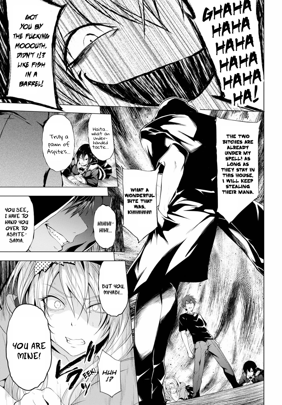 Maou Gakuen no Hangyakusha Chapter 11 page 7 - Chapter 11: Fucking Sl●t