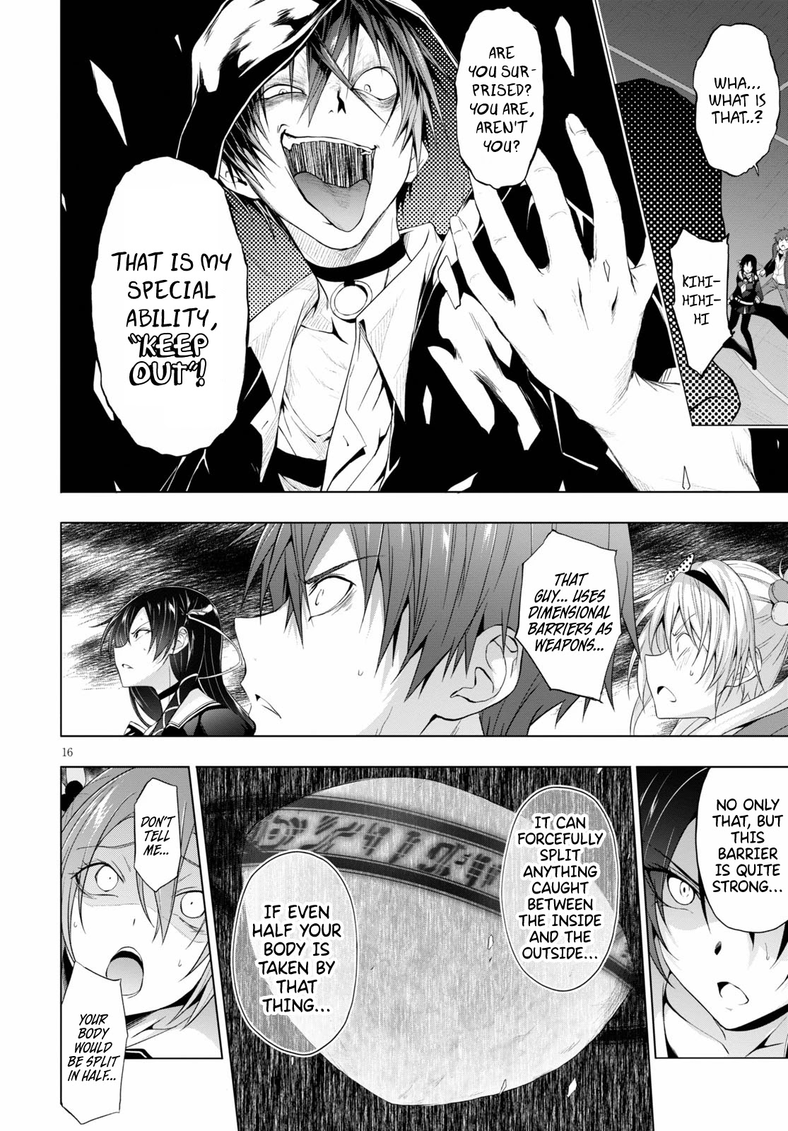 Maou Gakuen no Hangyakusha Chapter 12 page 16 - Chapter 12: If You Do It, I Will Kill You