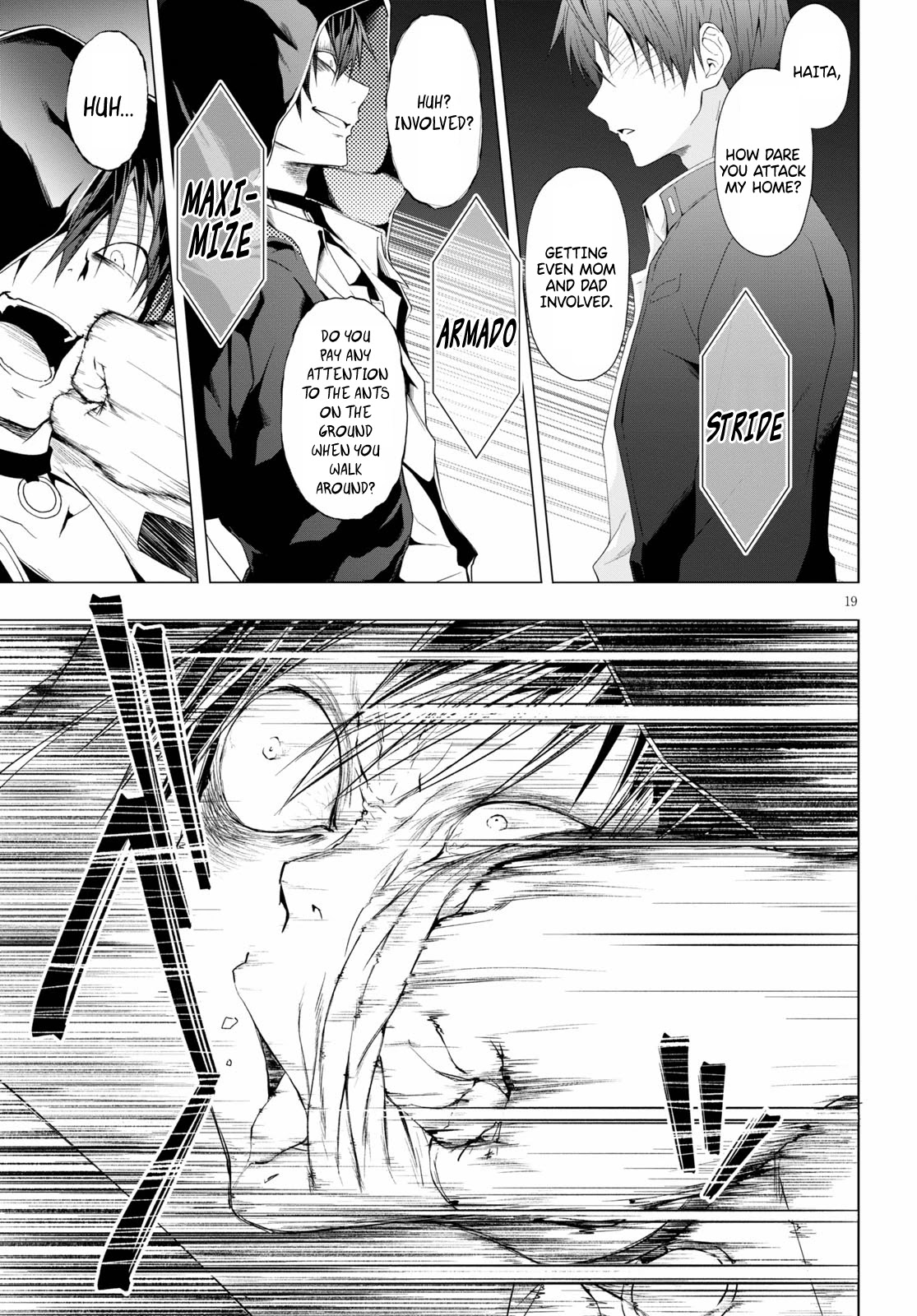 Maou Gakuen no Hangyakusha Chapter 12 page 19 - Chapter 12: If You Do It, I Will Kill You