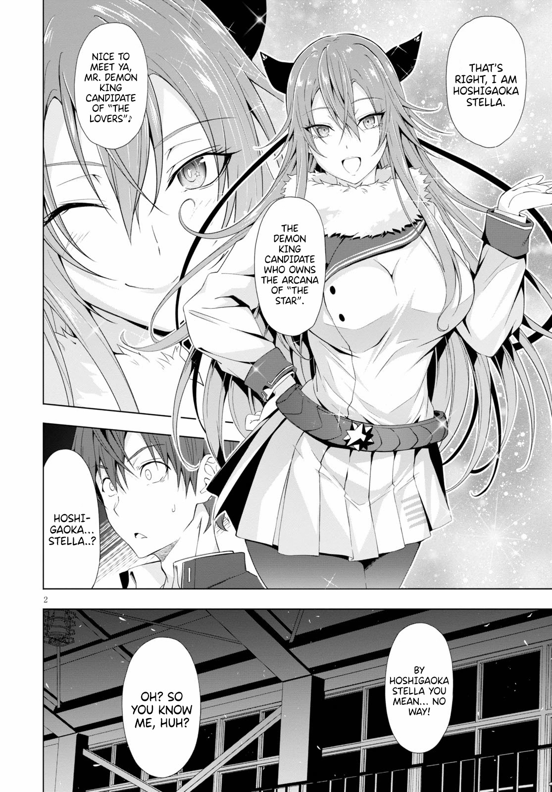 Maou Gakuen no Hangyakusha Chapter 12 page 3 - Chapter 12: If You Do It, I Will Kill You