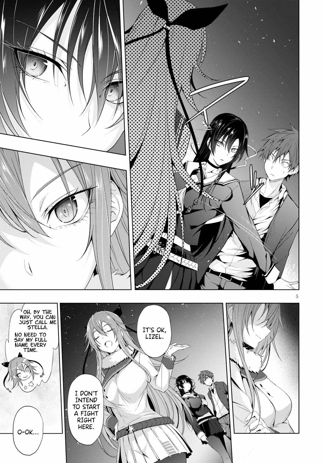Maou Gakuen no Hangyakusha Chapter 12 page 6 - Chapter 12: If You Do It, I Will Kill You