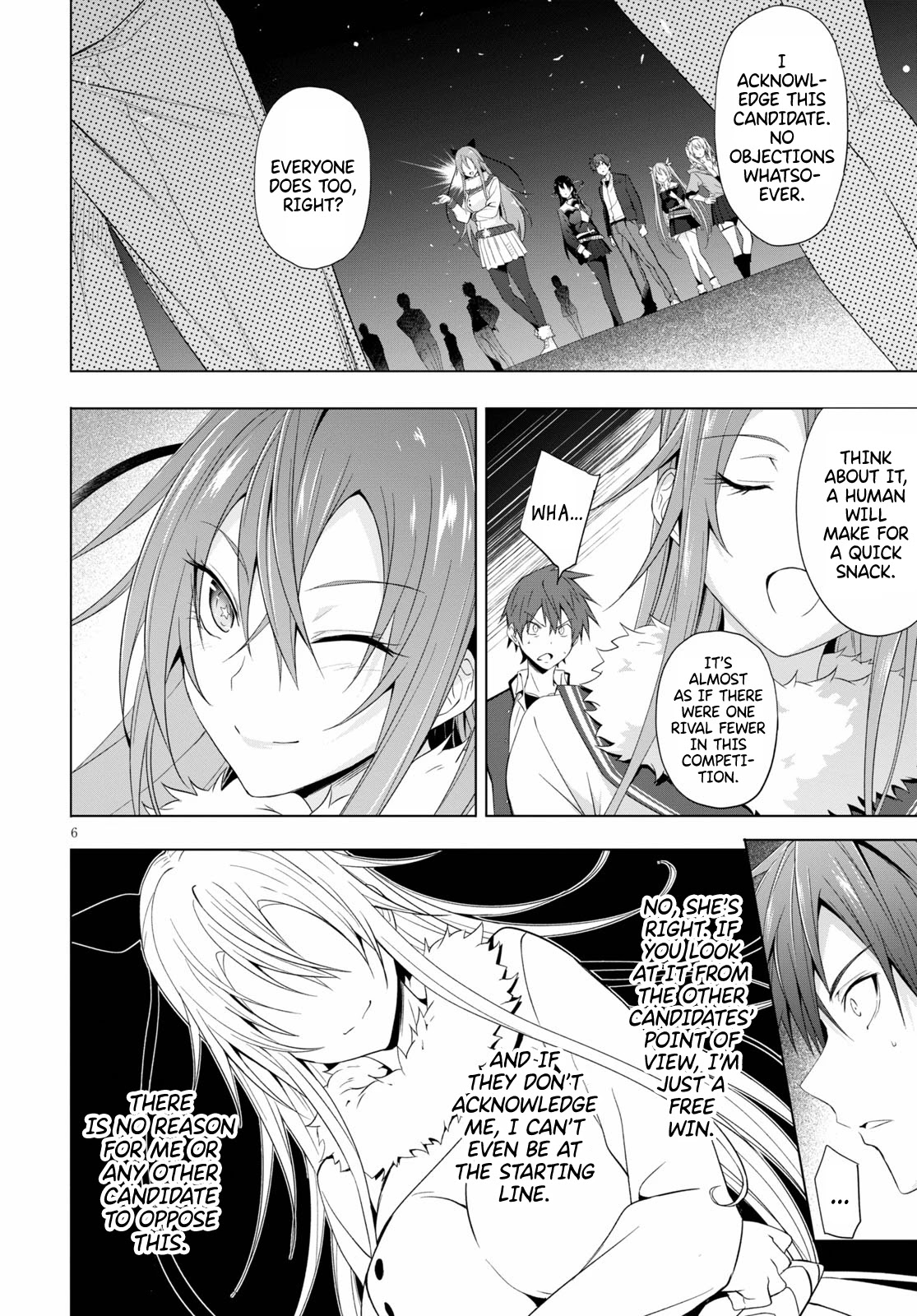 Maou Gakuen no Hangyakusha Chapter 12 page 7 - Chapter 12: If You Do It, I Will Kill You