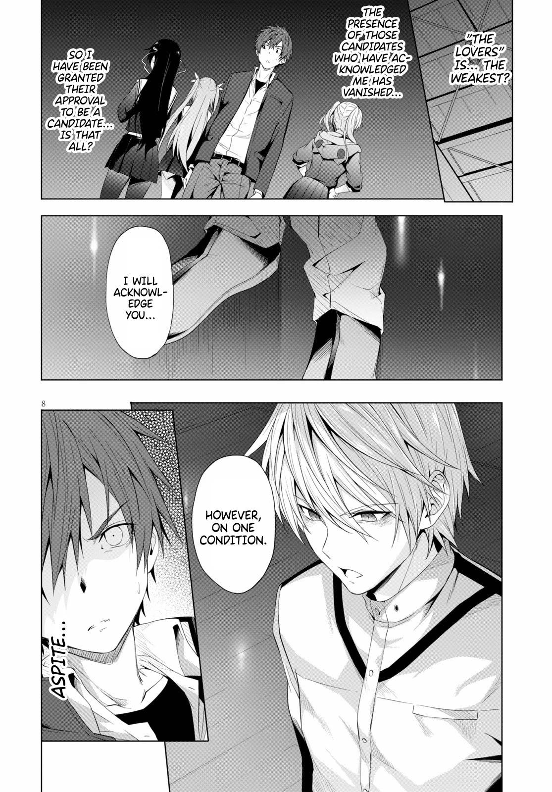 Maou Gakuen no Hangyakusha Chapter 12 page 9 - Chapter 12: If You Do It, I Will Kill You