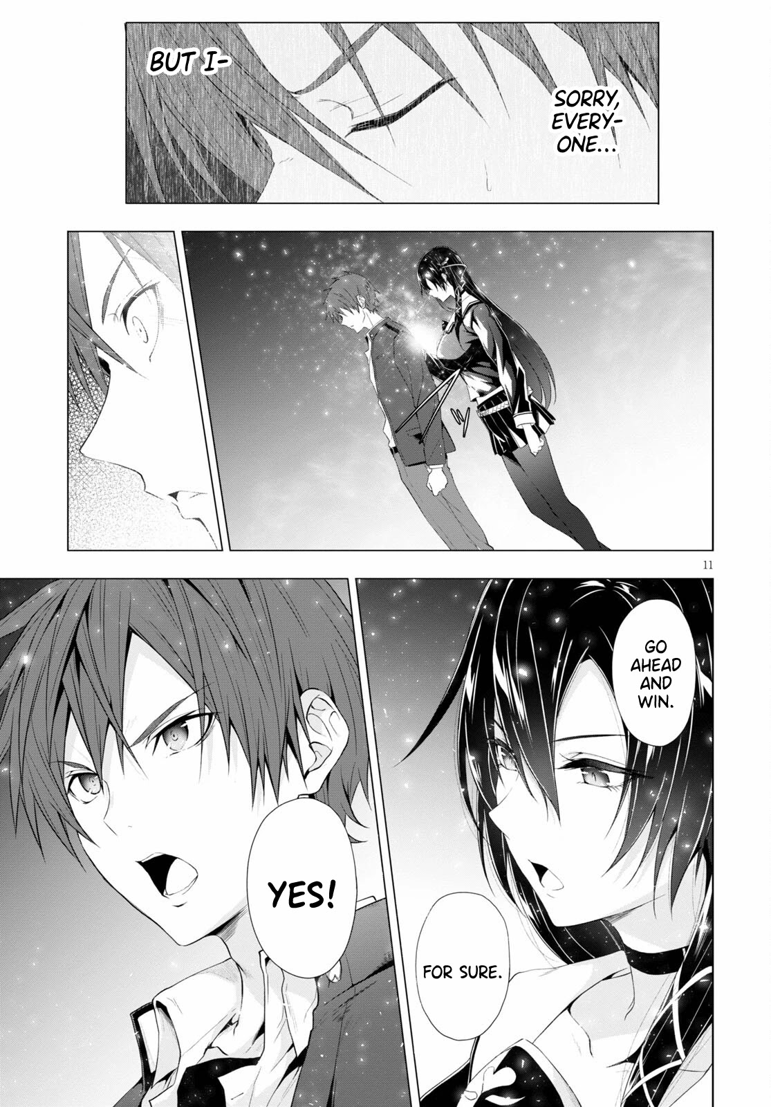 Maou Gakuen no Hangyakusha Chapter 13 page 9 - Chapter 13: The Potential Of The Weakest