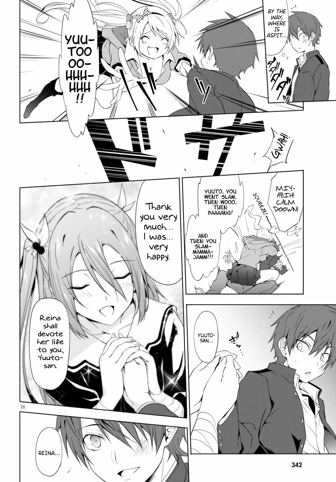 Maou Gakuen no Hangyakusha Chapter 14 page 15 - Chapter 14: A Human's Growth Is Infinite