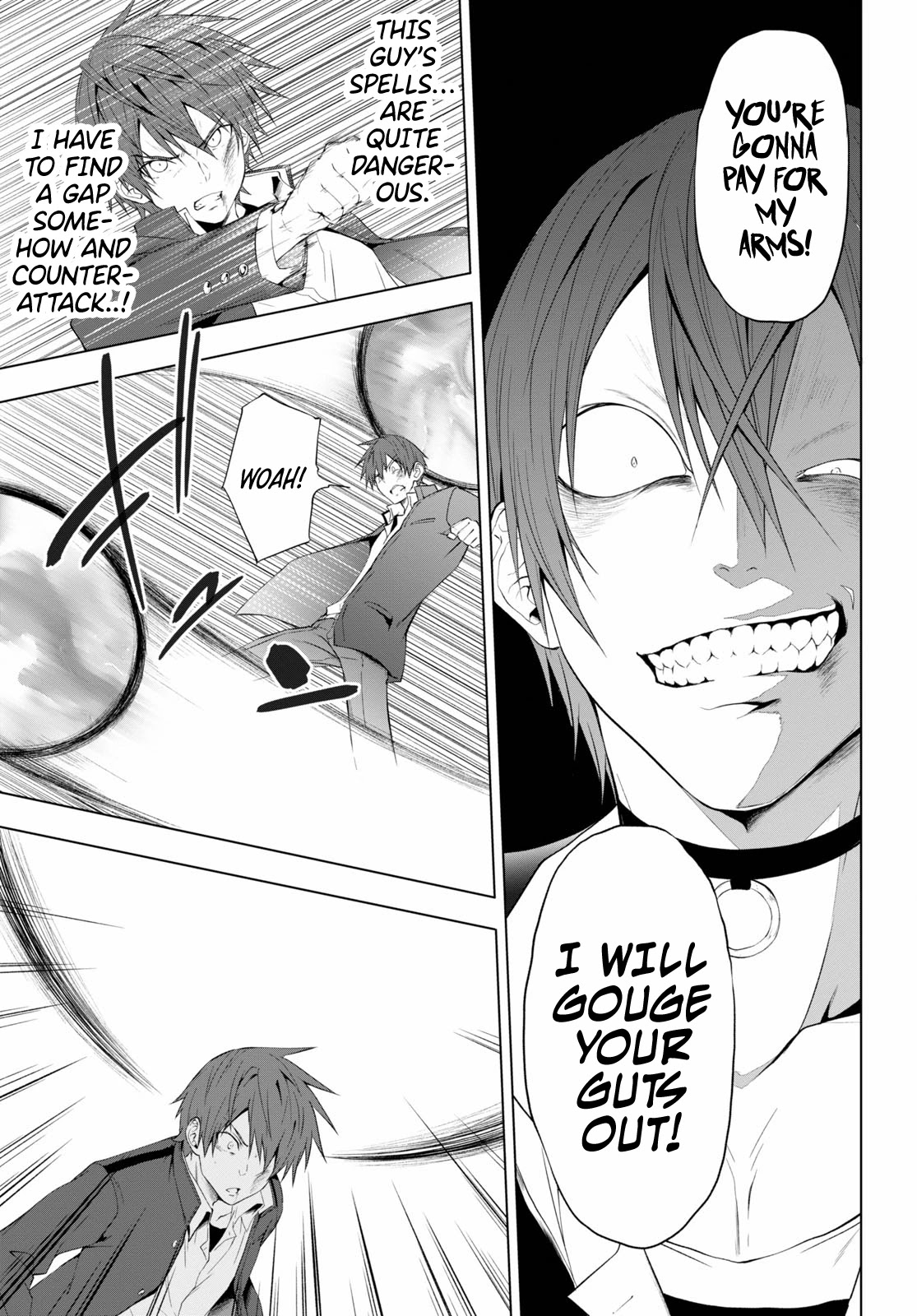 Maou Gakuen no Hangyakusha Chapter 14 page 5 - Chapter 14: A Human's Growth Is Infinite