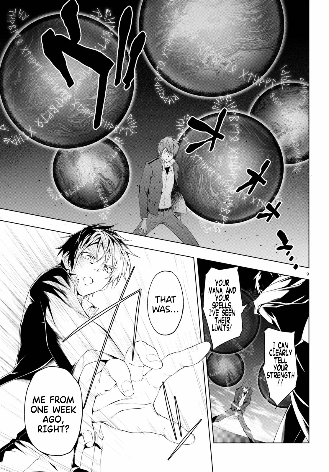 Maou Gakuen no Hangyakusha Chapter 14 page 9 - Chapter 14: A Human's Growth Is Infinite