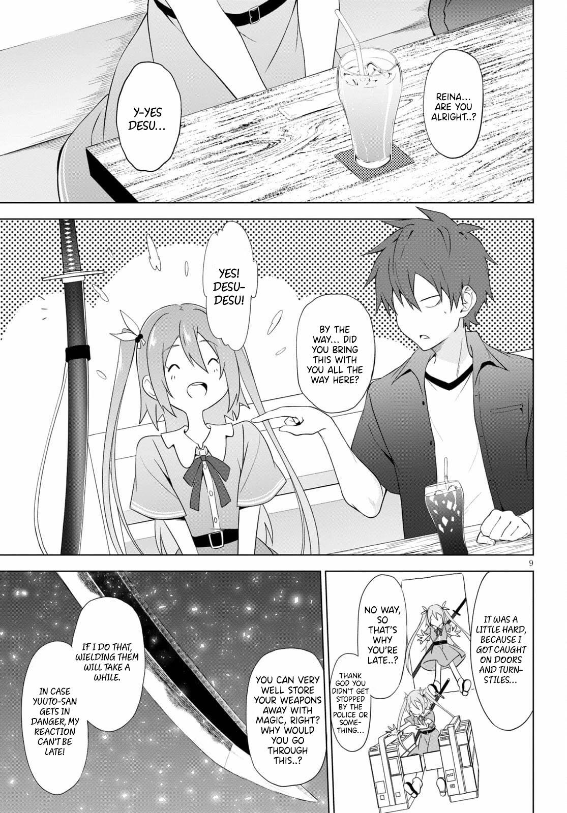 Maou Gakuen no Hangyakusha Chapter 16 page 10 - Chapter 16: Mana Replenishment Starts With The Butt