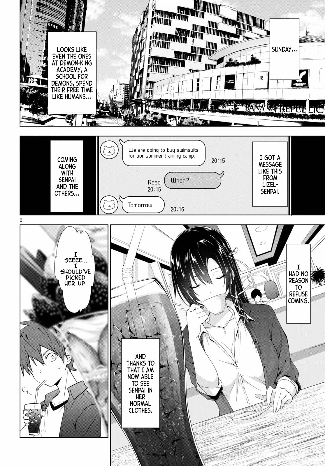 Maou Gakuen no Hangyakusha Chapter 16 page 3 - Chapter 16: Mana Replenishment Starts With The Butt